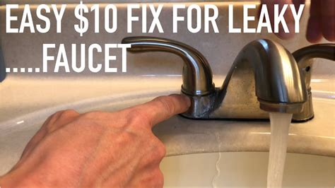 my faucet is leaking at the base|How to Fix a Dripping or Leaky Faucet